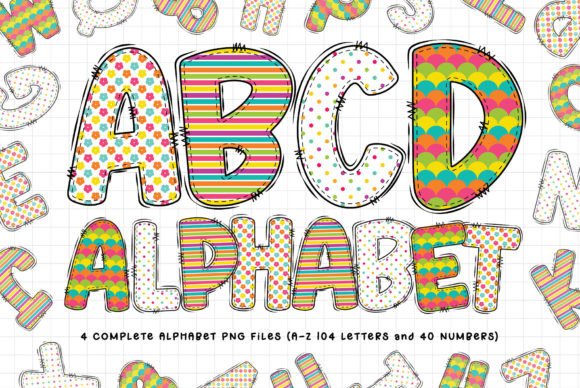 Capture the Season: Using Summer Doodle Letters in Your Projects