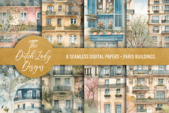 Capturing the City of Light: Using Seamless Paris Cityscape Patterns