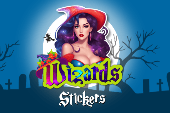 Colored Wizards Sticker PNG Transparent: Your New Design Asset