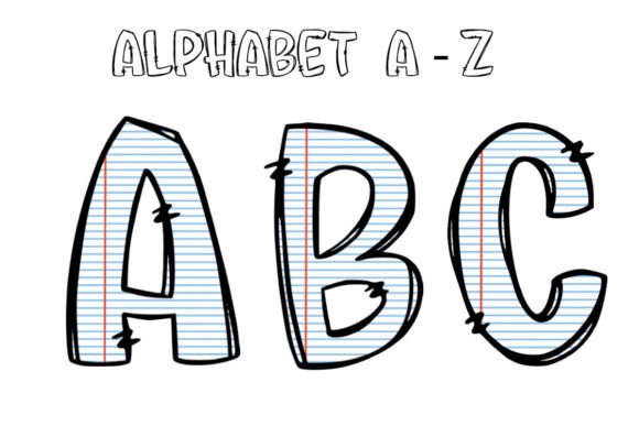 School Alphabet Letters Sublimation PNG3: A Creative Toolkit