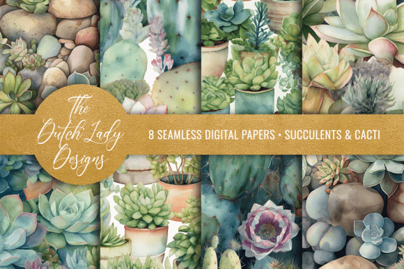 Seamless Succulent & Cactus Patterns: A Designer's Guide