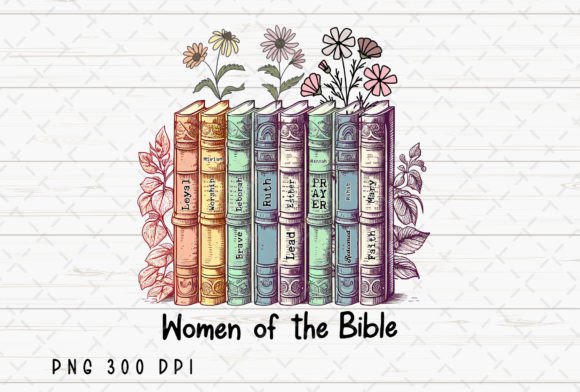 Women of the Bible Retro Christian Books: A Design Deep Dive